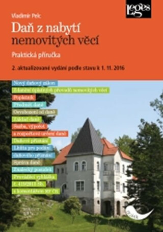 Daň z nabytí nemovitých věcí (2. vydání podle stavu k 1. 11. 2016)