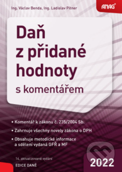 Daň z přidané hodnoty s komentářem 2022