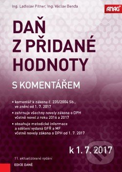 Daň z přidané hodnoty s komentářem k 1. 7. 2017