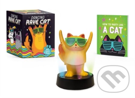 Dancing Rave Cat (With Lights & Music!)