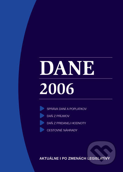 Dane 2006 - kniha z kategorie Daně