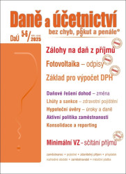 Daně a účetnictví bez chyb, pokut a penále č. 5-6 / 2025