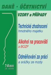Daně, účetnictví, vzory a případy č. 7-8 / 2025