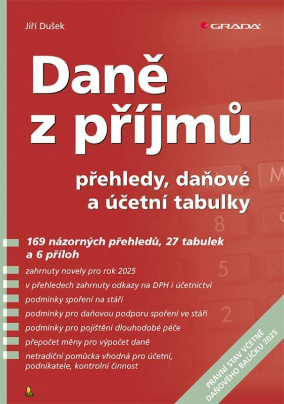 Daně z příjmů (2025) - Jiří Dušek