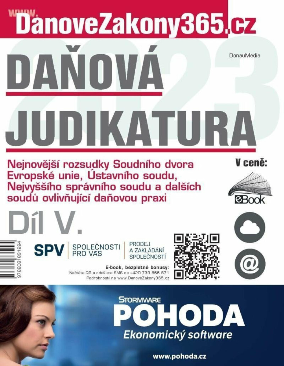 Daňová judikatura (díl V.) - kniha z kategorie Účetnictví a daně