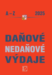 Daňové a nedaňové výdaje 2025 - kniha z kategorie Daně