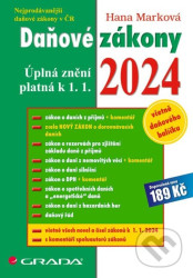 Daňové zákony 2024 - Úplná znění k 1. 1. 2024