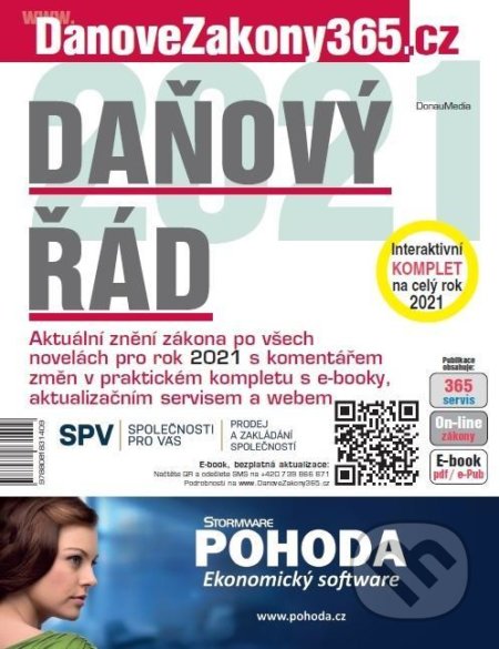 Daňový řád 2021 s komentářem změn - kniha z kategorie Daně