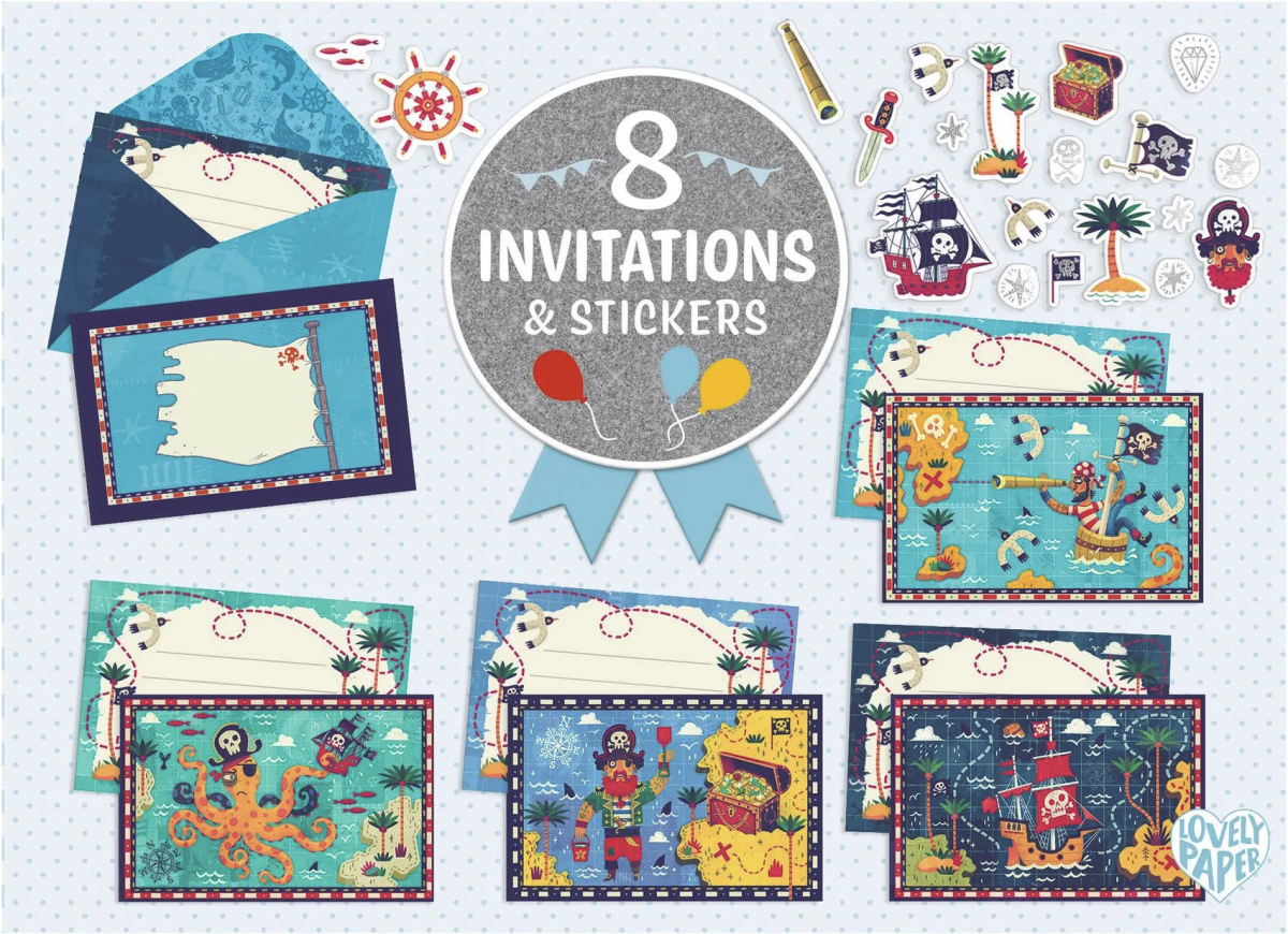 Dárková sada pozvánek