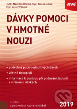 Dávky pomoci v hmotné nouzi 2019