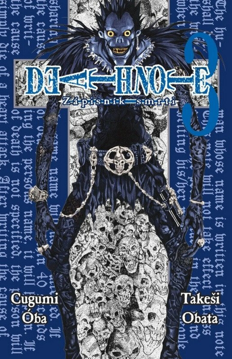Death Note Zápisník smrti 3 - Cugumi Oba, Takeši Obata