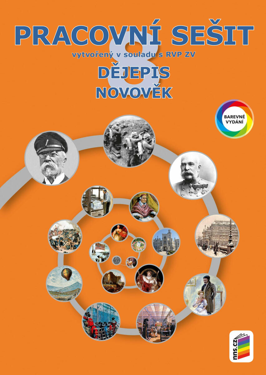 Dějepis 8 - Novověk (barevný pracovní sešit) (8-43)