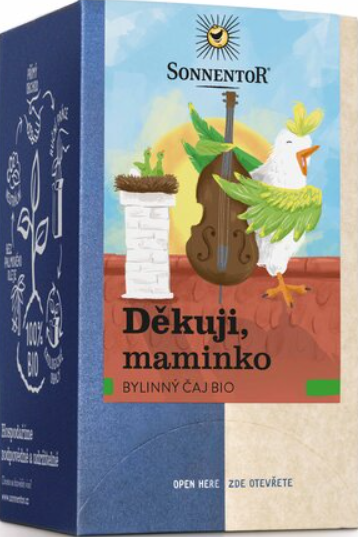 Děkuji, maminko (čaj bio, bylinný čaj, porcovaný 27 g)