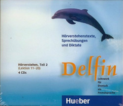 Delfin: Hörverstehen Teil 2 (Lektionen 11-20), 4 Audio-CDs - audiokniha z kategorie Jazykové učebnice a slovníky