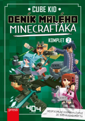 Deník malého Minecrafťáka komplet 2 - dárkový box (komplet)