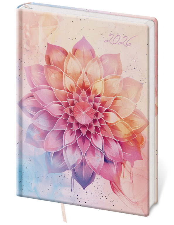 Denní diář 2026 A5 Vario Lyra Aura