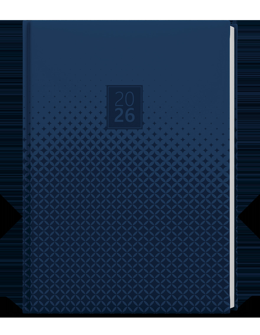 Denní diář 2026 Adam Lamino B6 Modrý