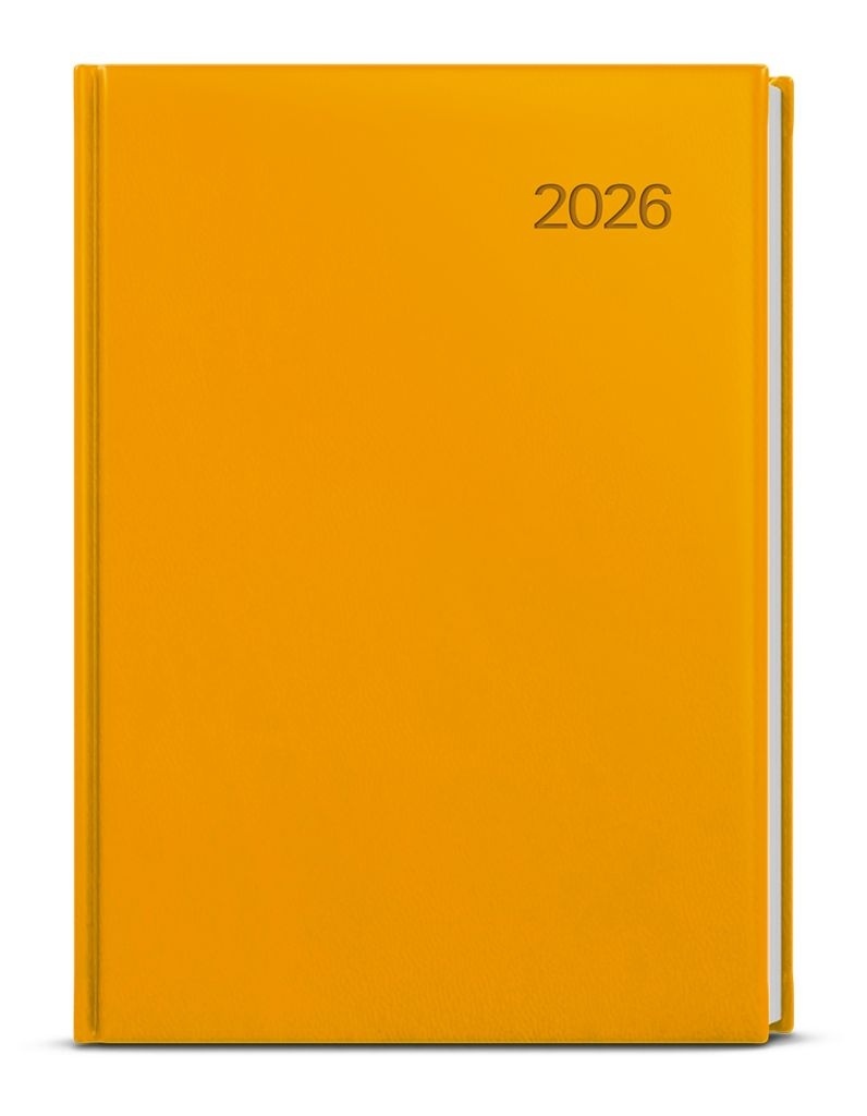 Denní diář 2026 Adam Vivella B6 okrová