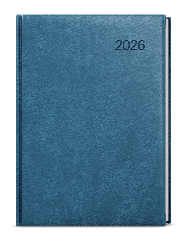 Denní diář 2026 Adam Vivella B6 petrolejová