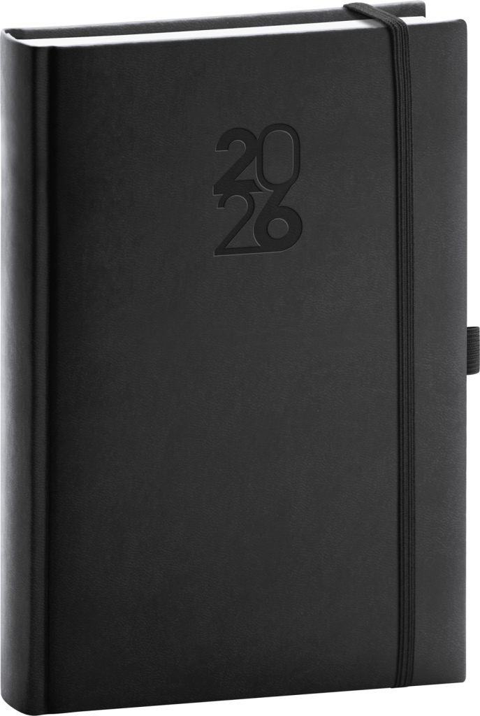 Denní diář 2026 Aprint Top černý