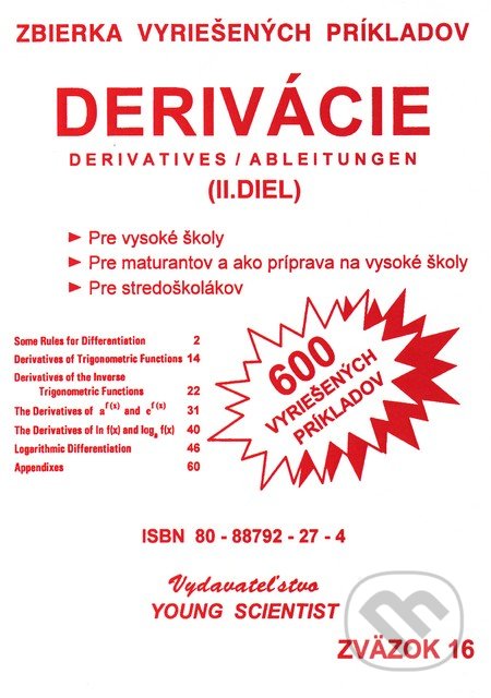 Derivácie II. diel
