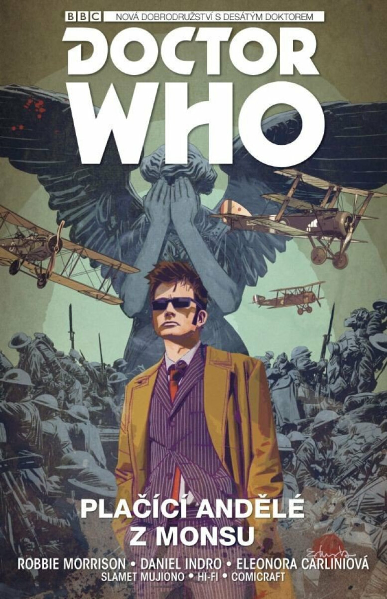 Desátý Doctor Who - Plačící andělé z Monsu - Robbie Morrison, Daniel Indro