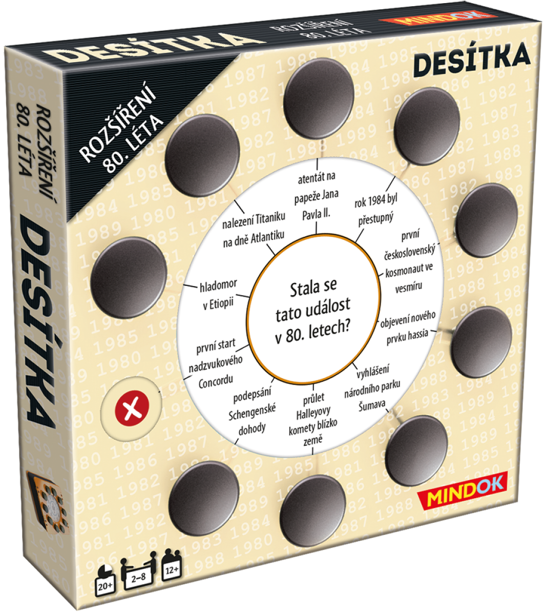 Desítka: rozšíření 80. léta