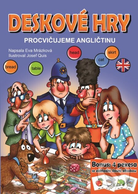 Deskové hry. Procvičujeme angličtinu