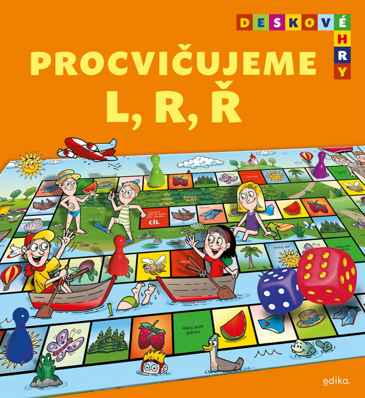 Deskové hry. Procvičujeme L, R, Ř - Ivana Novotná