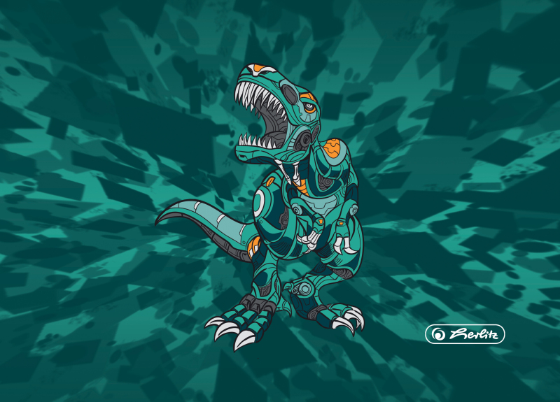 Desky na číslice B5 - T-Rex