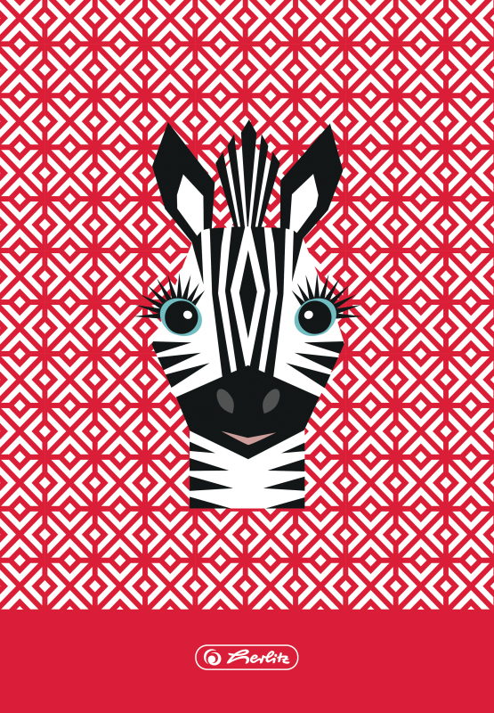 Desky na písmena A4 - Zebra