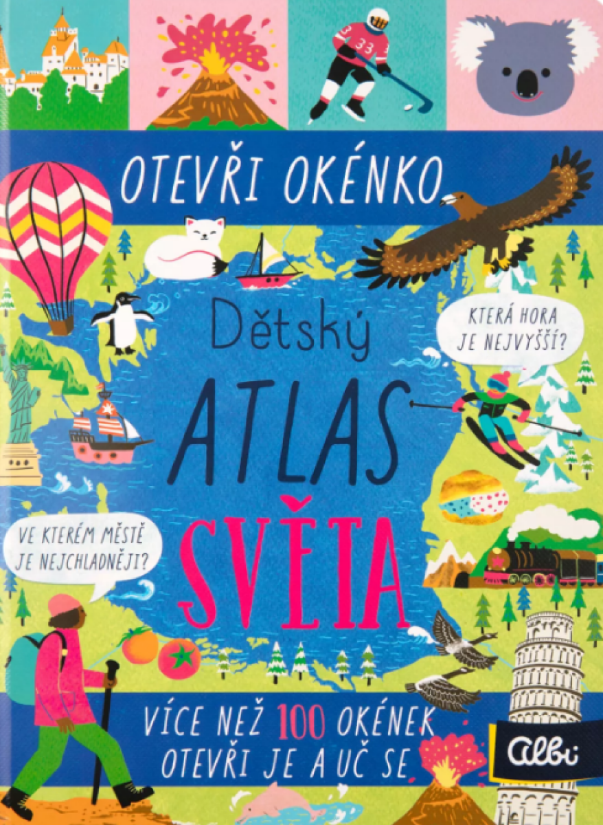 Dětský atlas světa - Catherine Jones