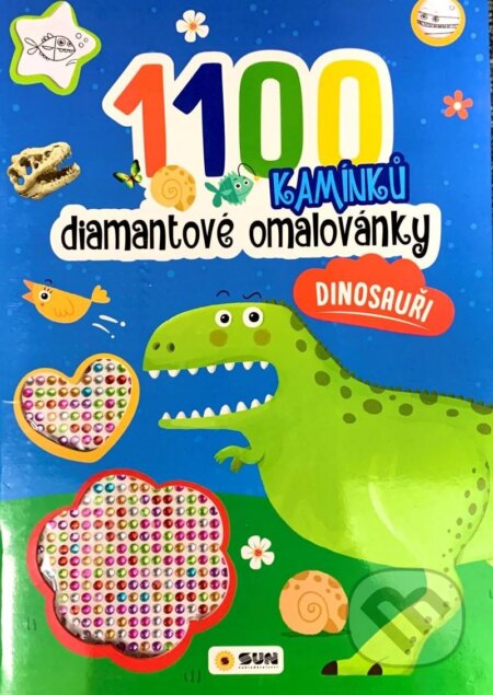 Diamantové omalovánky Dinosauři