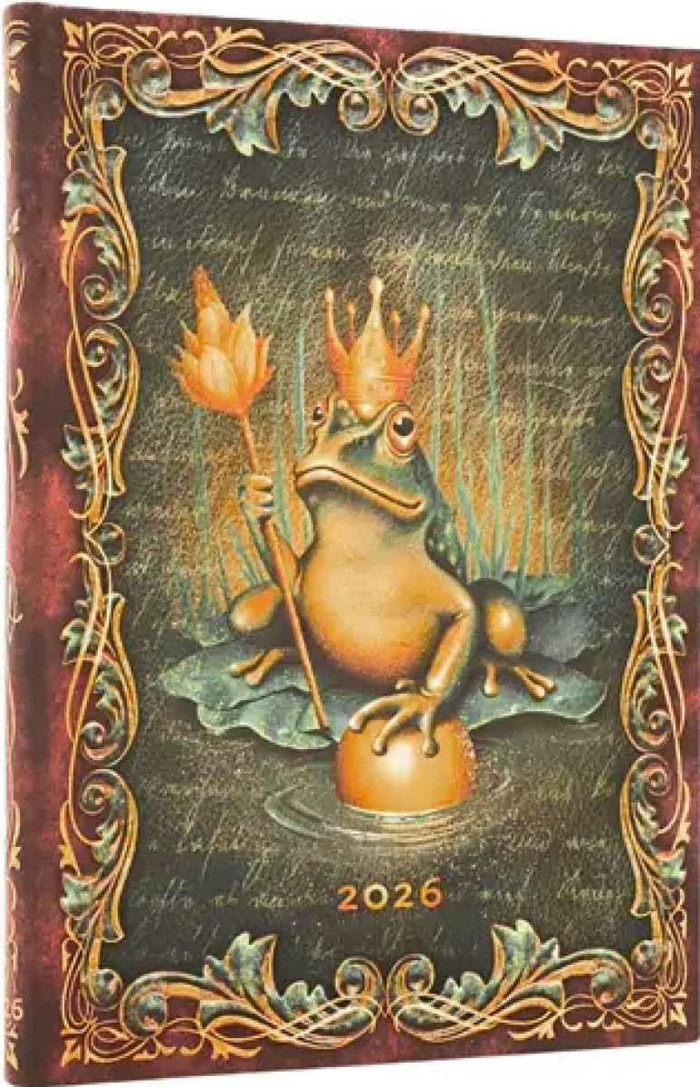 Diář Paperblanks 2026, The Brothers Grimm, Frog Prince
