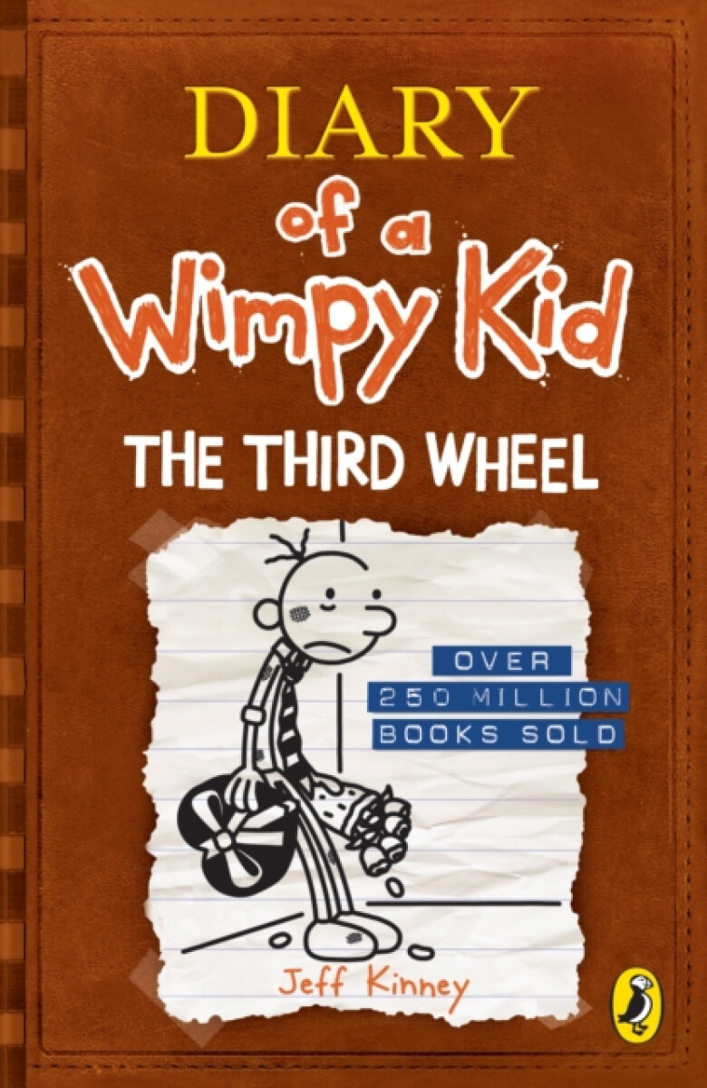Diary of a Wimpy Kid 7: The Third Wheel - Jeff Kinney