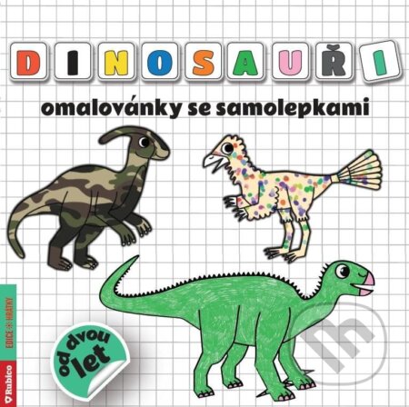 Dinosauři - omalovánky se samolepkami