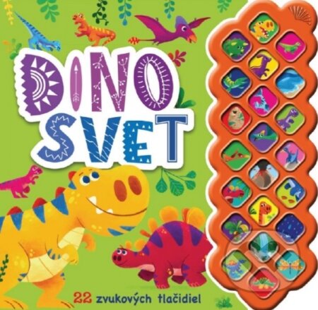 Dinosvet - 22 zvukových tlačidiel