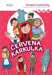 Divadelní omalovánky – Červená karkulka - kniha z kategorie Omalovánky