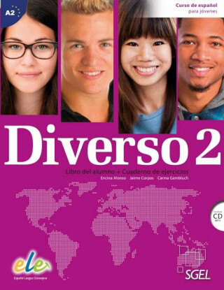 Diverso 2 - Libro del alumno + Cuaderno de ejercicios + CD (A2)