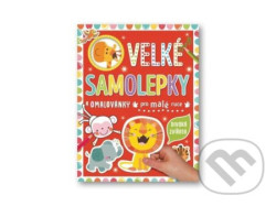 Velké samolepky a omalovánky pro malé ruce Divoká zvířata