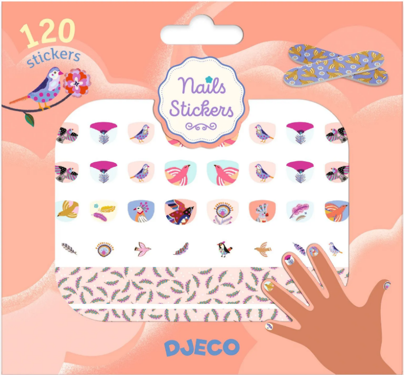 DJECO Samolepky na nehty