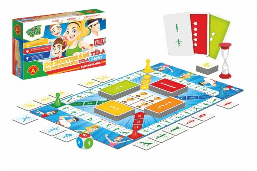 Do roztrhání těla Sport&Fun společenská hra v krabici