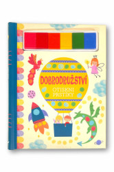 Otiskni prstíky: Dobrodružství - kniha z kategorie Omalovánky