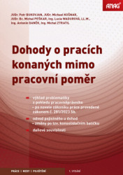 Dohody o pracích konaných mimo pracovní poměr 2024/2025 - kniha z kategorie Personalistika