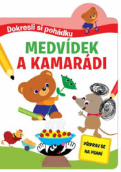 Medvídek a kamarádi (Připrav se na psaní!) - kniha z kategorie Omalovánky