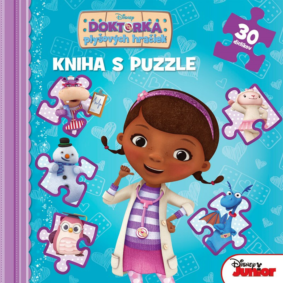 Doktorka plyšových hračiek - Kniha puzzle
