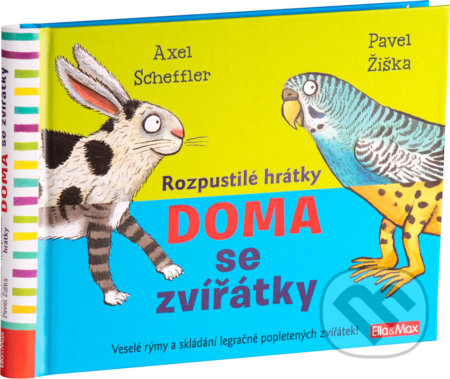 Doma se zvířátky (Veselé rýmy a skládání legračně popletených zvířátek!) - kniha z kategorie Pro děti