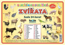 Domácí a hospodářská zvířata - Sada 24 karet