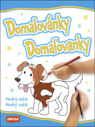 Domalovánky / Domaľovanky (Modrý sešit / Modrý zošit) - kniha z kategorie Omalovánky