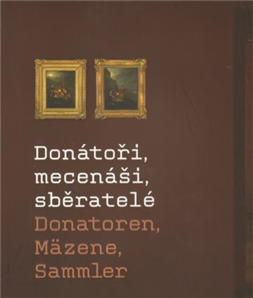 Donátoři, mecenáši, sběratelé - kniha z kategorie Malířství a sochařství